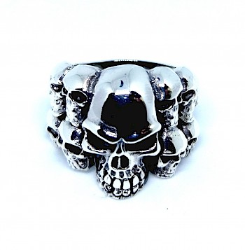 Massive Multi-Skulls Ring - RG354