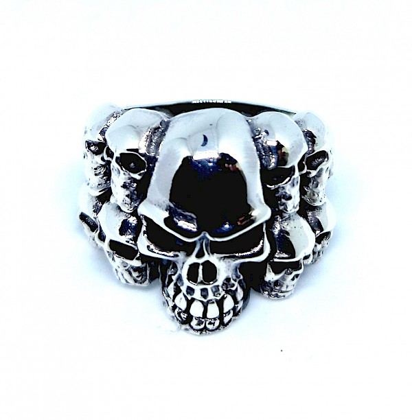 Massive Multi-Skulls Ring - RG354