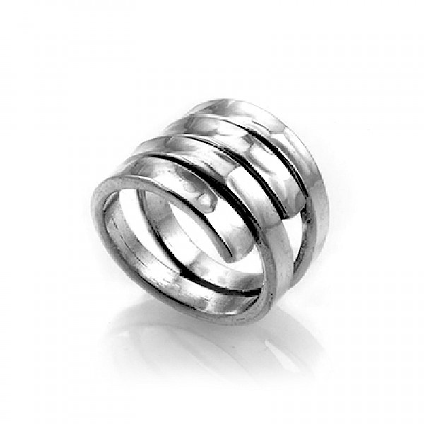 Hammered Claw Ring - RG341