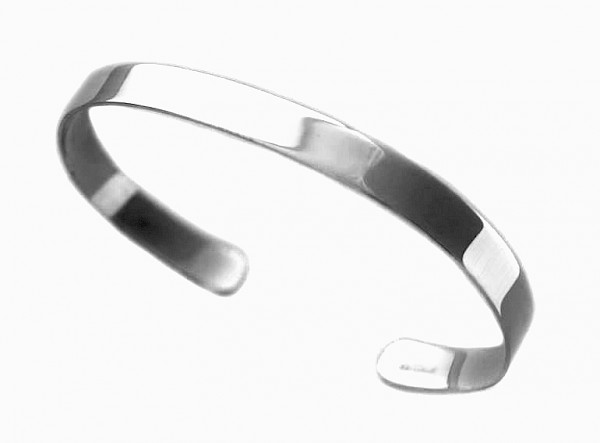 6.5mm Thin Polished Bangle - BA052