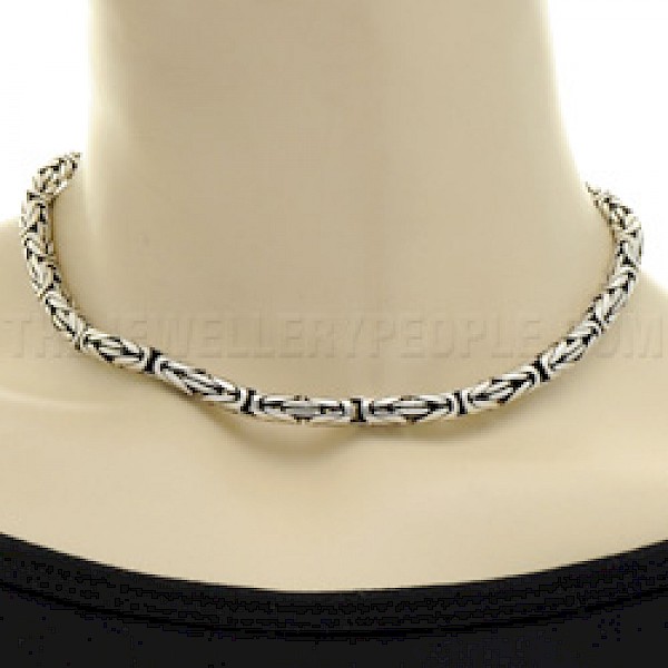 18" (45cms) Thai Silver Chain Necklace - 5mm