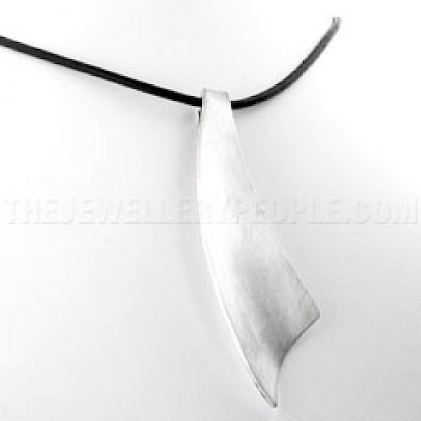 Abstract Dagger Silver Pendant - PT310