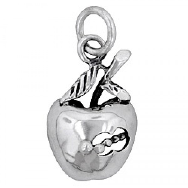 Apple Silver Charm