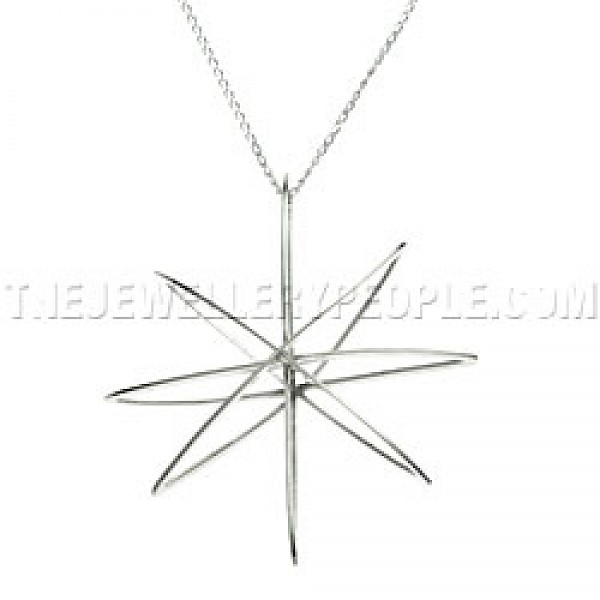 Atom Silver Pendant - Large - PT619