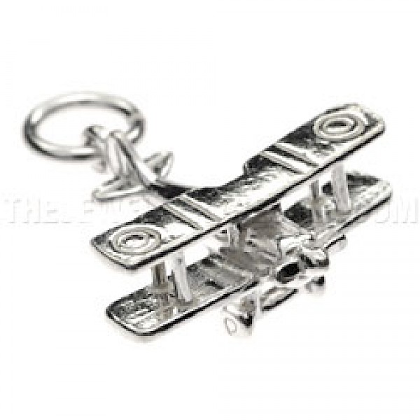 Biplane Silver Charm - R4039