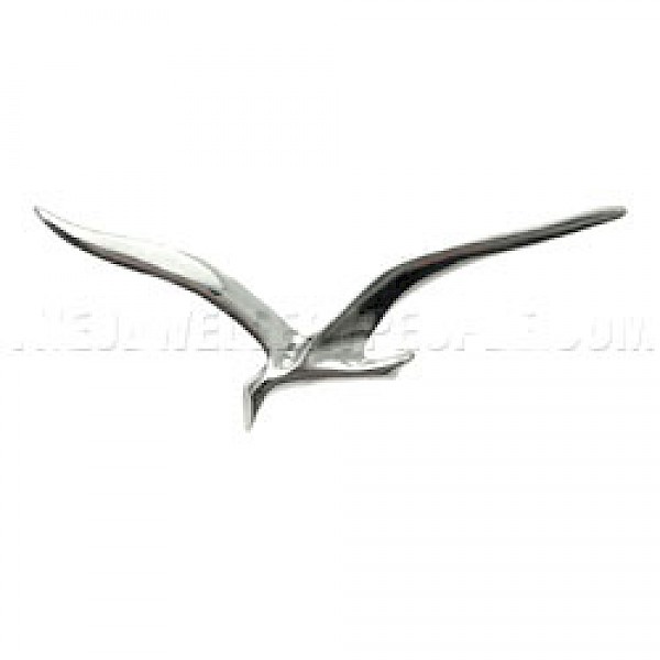 Bird Silver Brooch - 55mm Wide