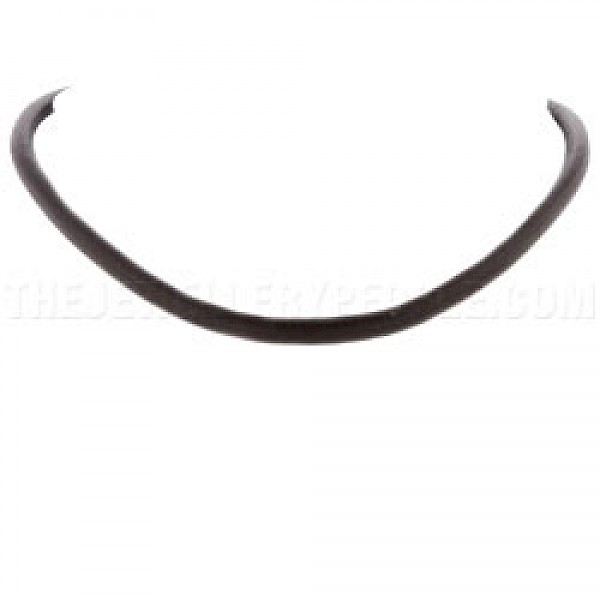 Brown Leather Necklace - 5mm