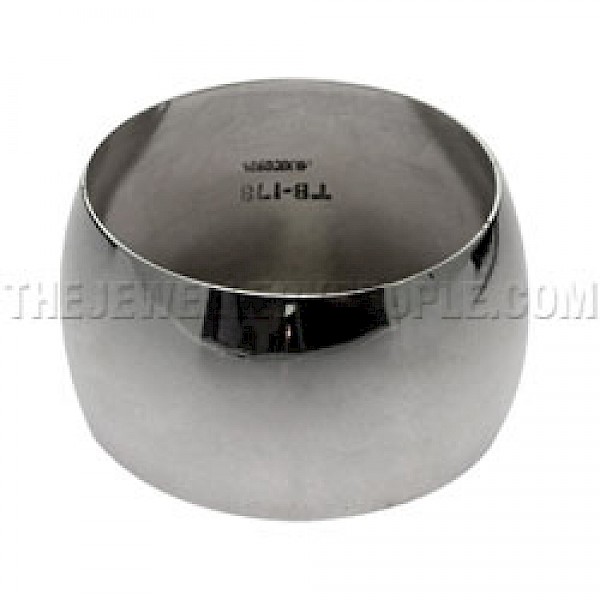 Curved edge Polished Napkin Ring