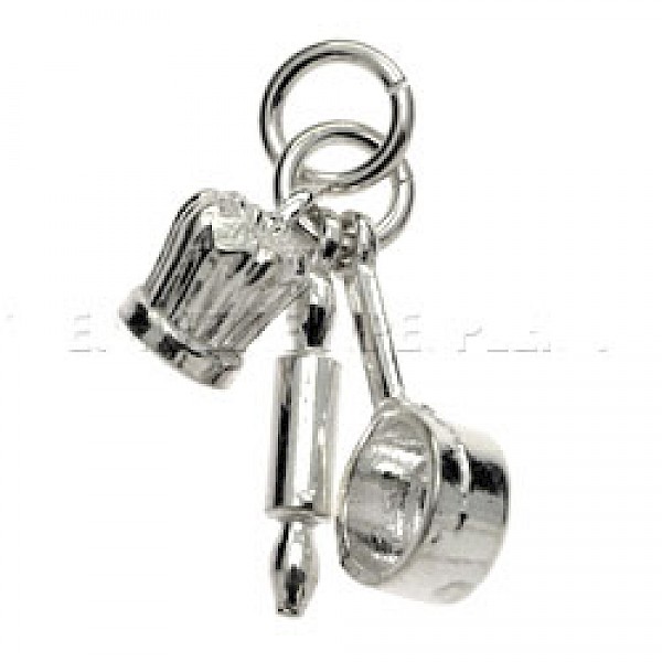 Chef Set Silver Charm - L5993