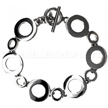 Circles Silver Bracelet