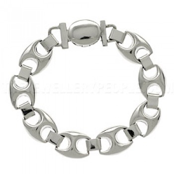 Figure-8 Silver Bracelet