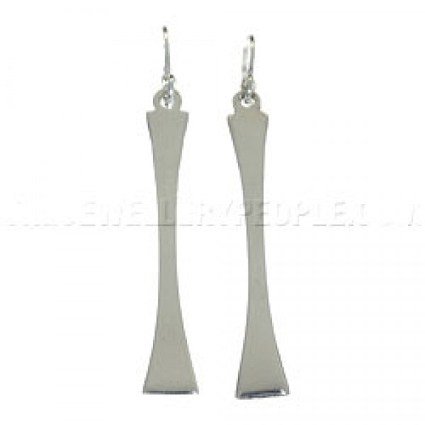 Flare Silver Earrings