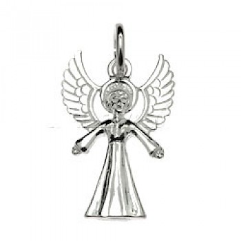 Guardian-Angel Silver Charm - R4028