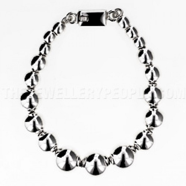 Graduating Balls Silver Bracelet