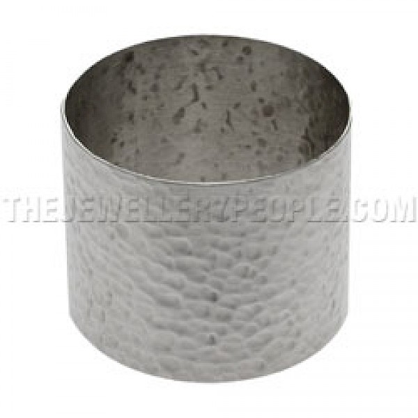 Hammered Silver Napkin Ring