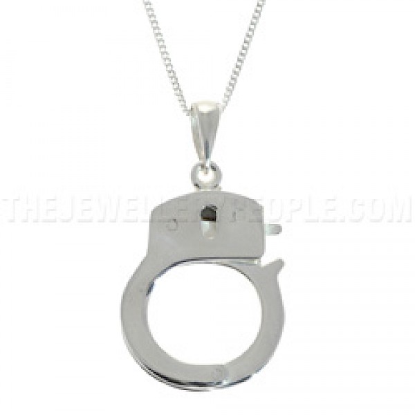 Handcuff Silver Pendant - PT150
