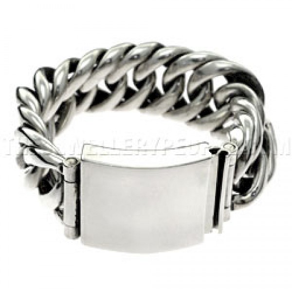 Huge Chain Bracelet 9" Long