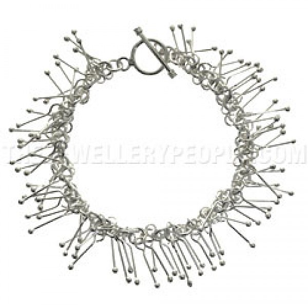 Icicles Silver Bracelet - Short Icicles